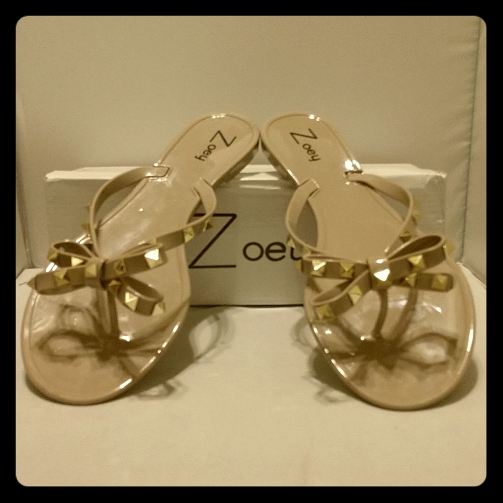 - Jelly Bow in nude Women Sandal